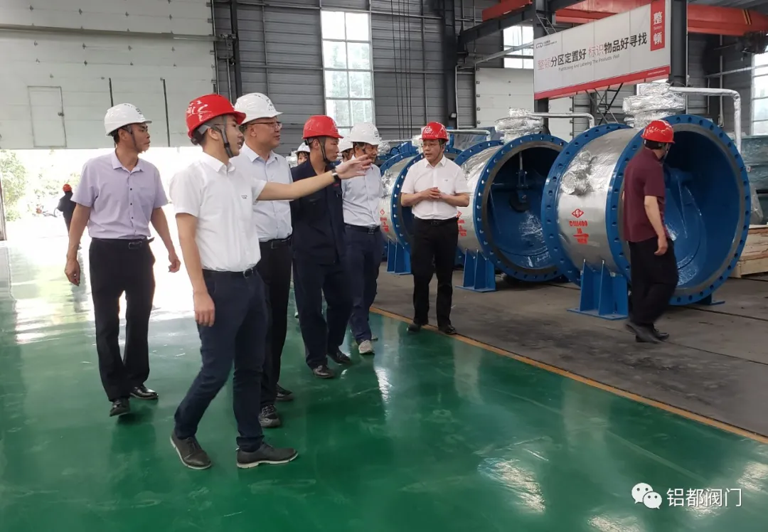 铝都阀门 | 岱海生态应急补水工程项目技术联络会