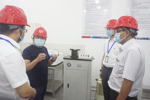 热烈欢迎河南省水投设计院领导参观考察
