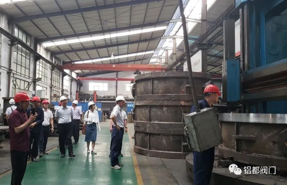 铝都阀门 | 岱海生态应急补水工程项目技术联络会