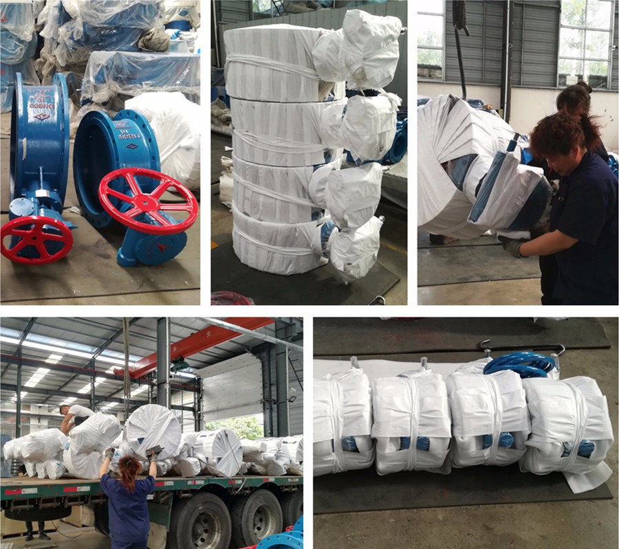 湖南株洲客户订购的24台阀门今日发货