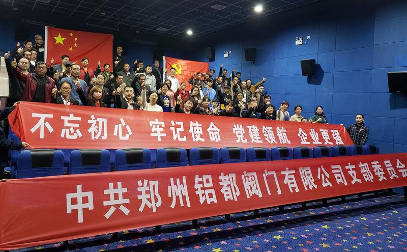 铝都公司组织全体员工观看电影《我和我的祖国》