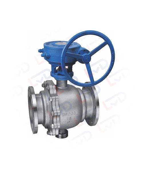 Fixed ball valve