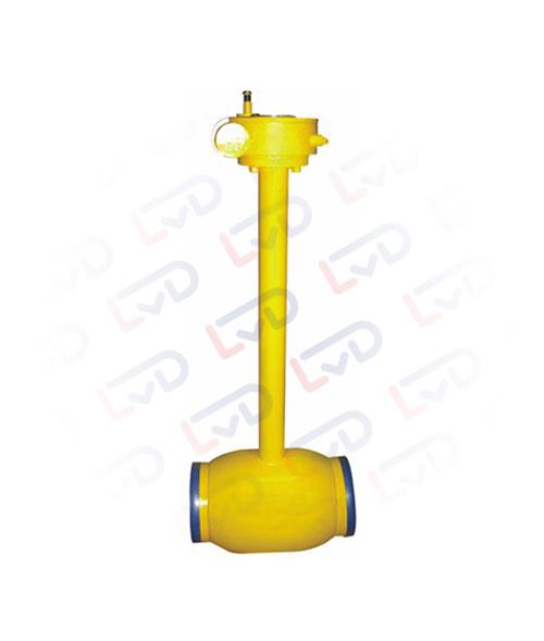 All-welded ball valve (directly buried with pre-thermal insulation)
