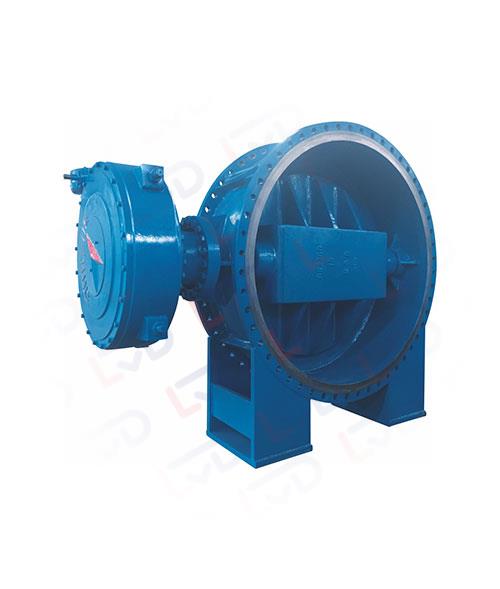 Rotary ball valve (Ball-type butterfly valve) 